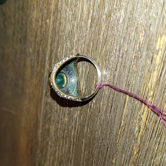 New Turkish Emerald Ring size 9 - Picture 8 of 8
